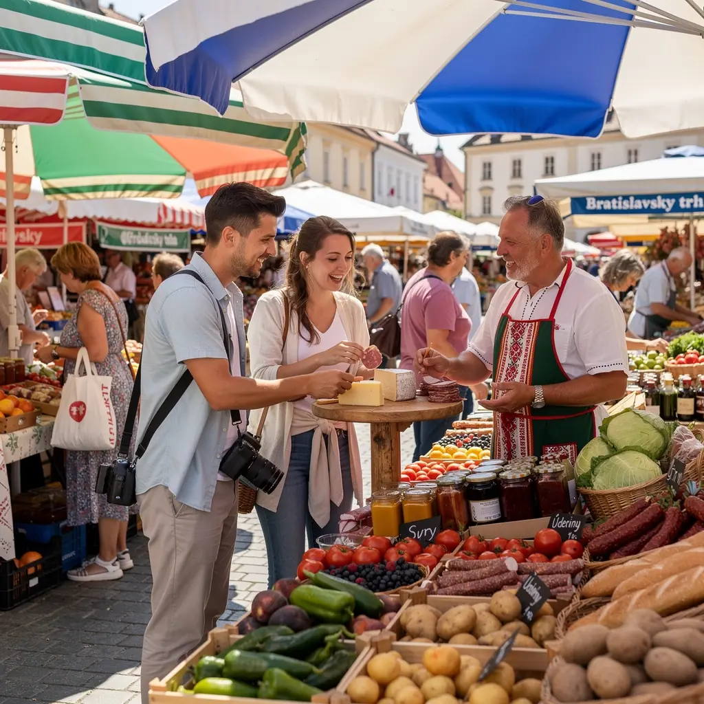 A winding road through lush forests, showcasing the beauty of Slovakia's countryside.